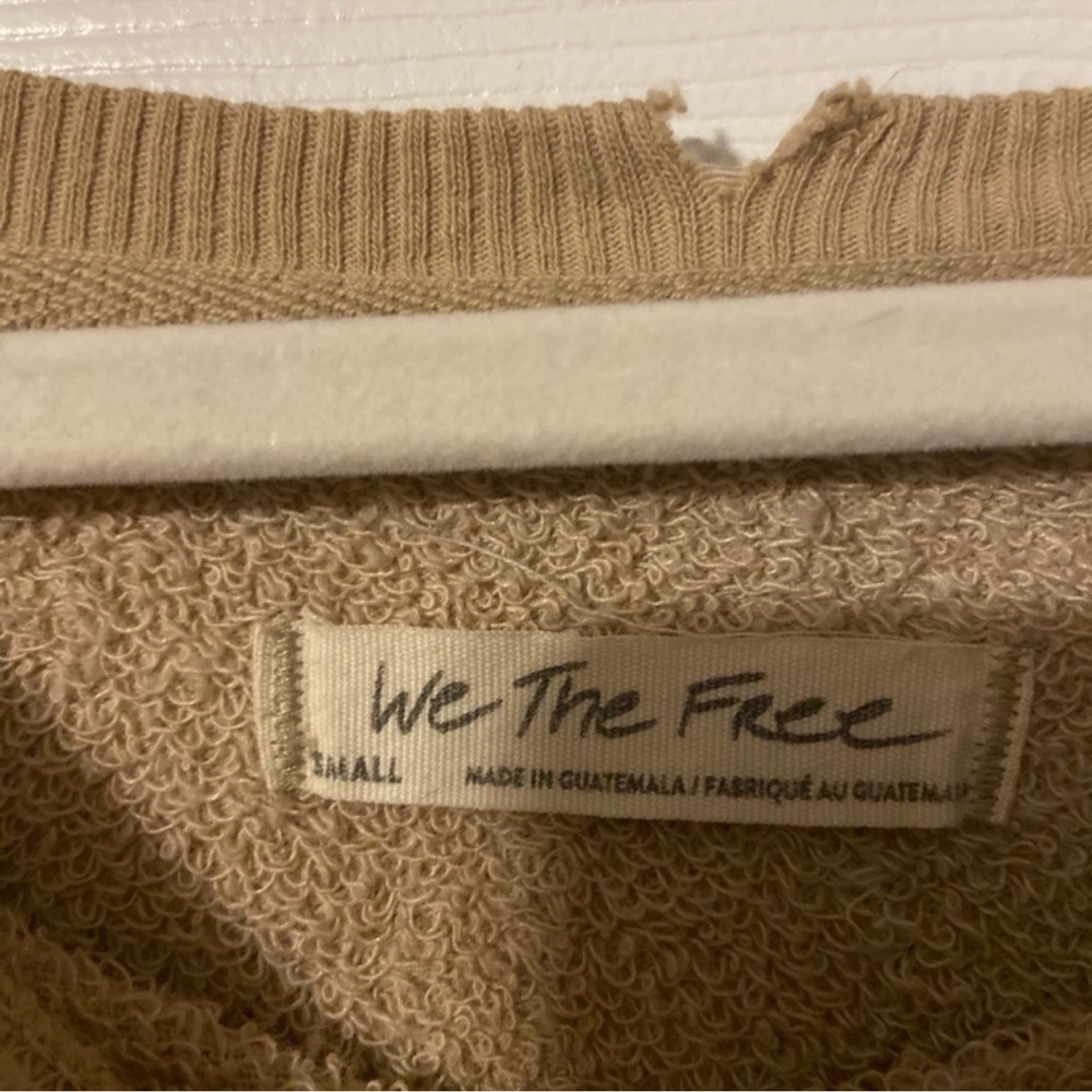 Free People Beige Yellowstone Graphic Long Sleeve Tee - Picture 13 of 14
